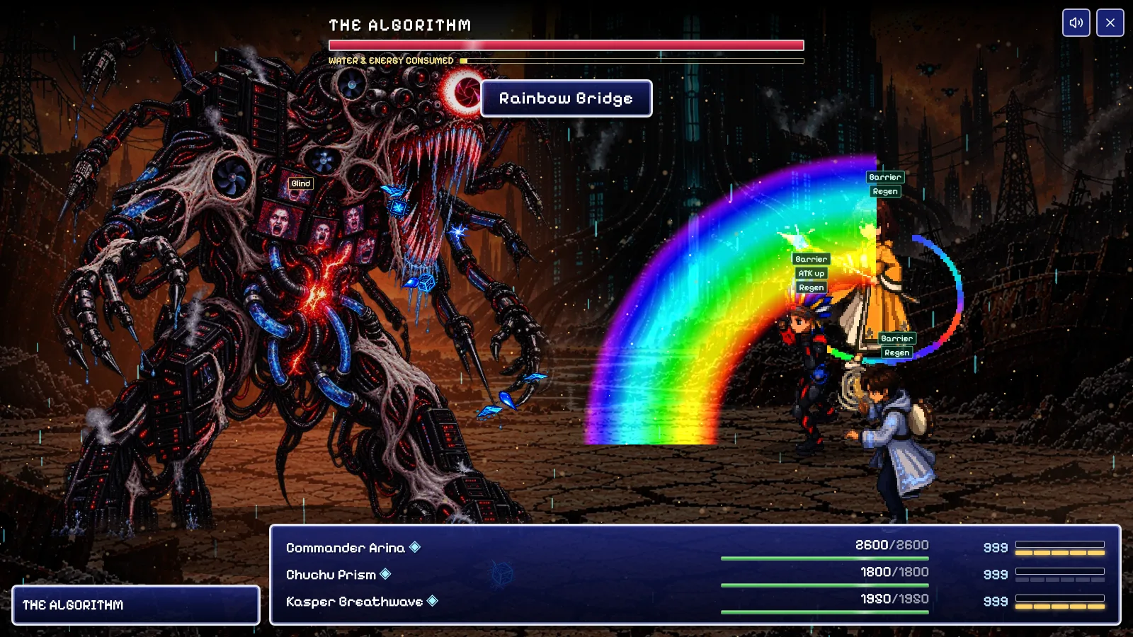 Chuchu Prism uses Rainbow Bridge against the Algorithm